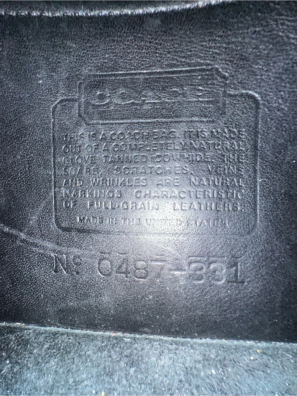 Vintage Coach 9937 Ritchie - Picture 5 of 5